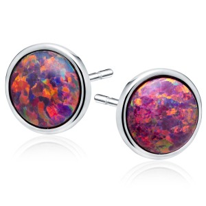 Cercei argint cu piatra rosie Multi cherry DiAmanti Z2021ER_OP20-DIA (Argint 925‰ 1,5 g.)